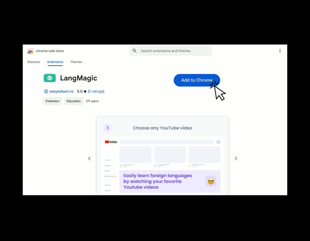 How to use LangMagic extension?